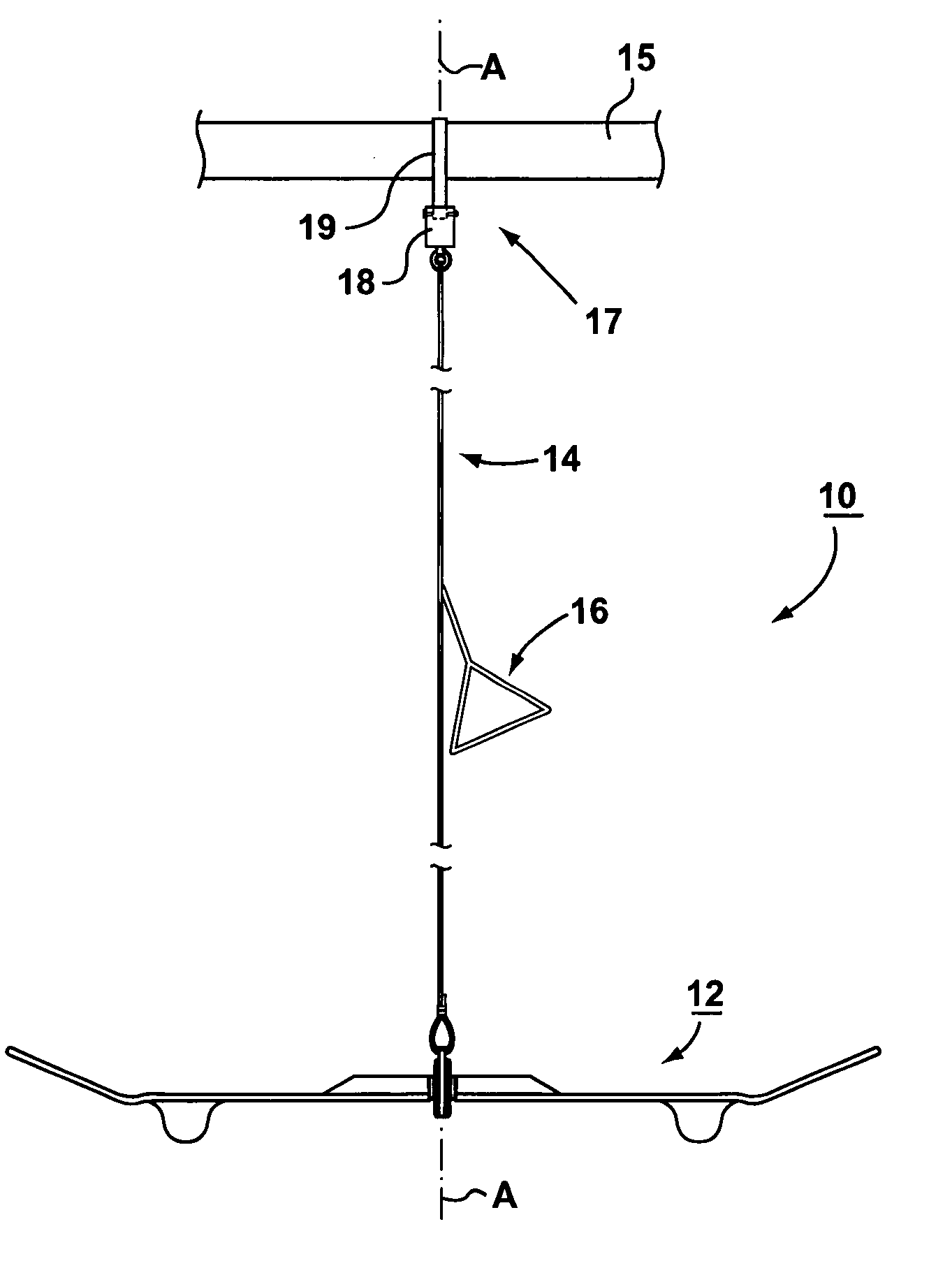 Apparatus for ropeboarding