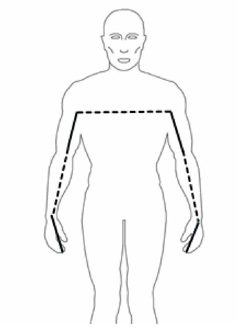 Height measuring method and device based on body posture identification