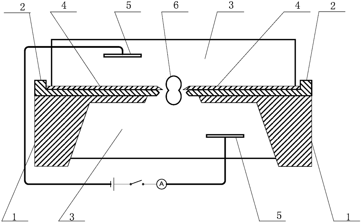 Preparation method and application of single-layer mica sheet and nanoporous electronic device thereof