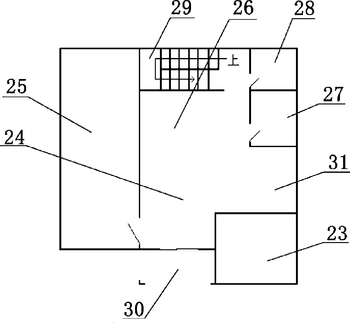 Green ecological zero energy consumption integration house