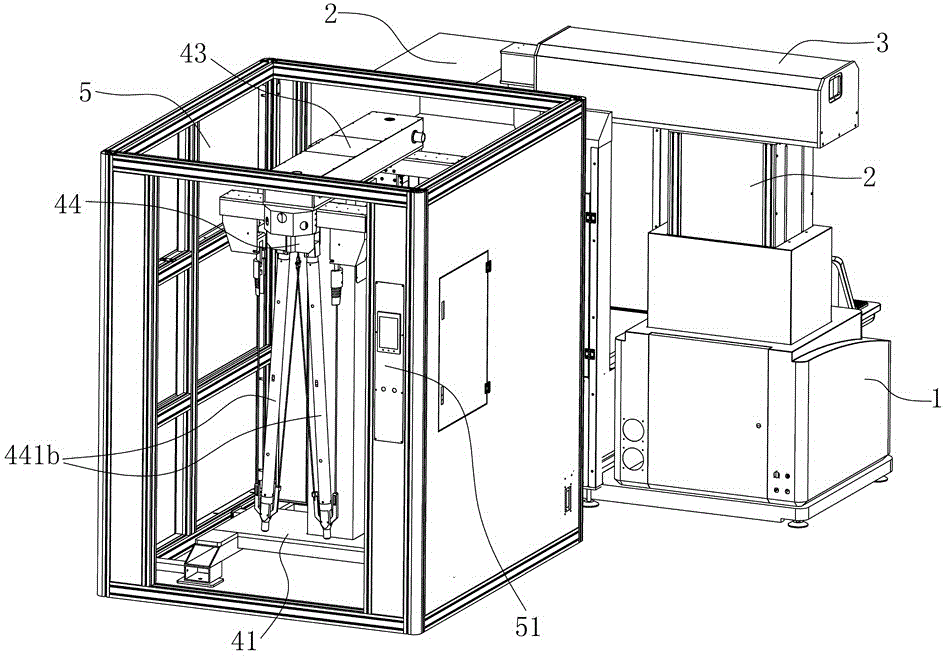 Processing method of laser marking machine