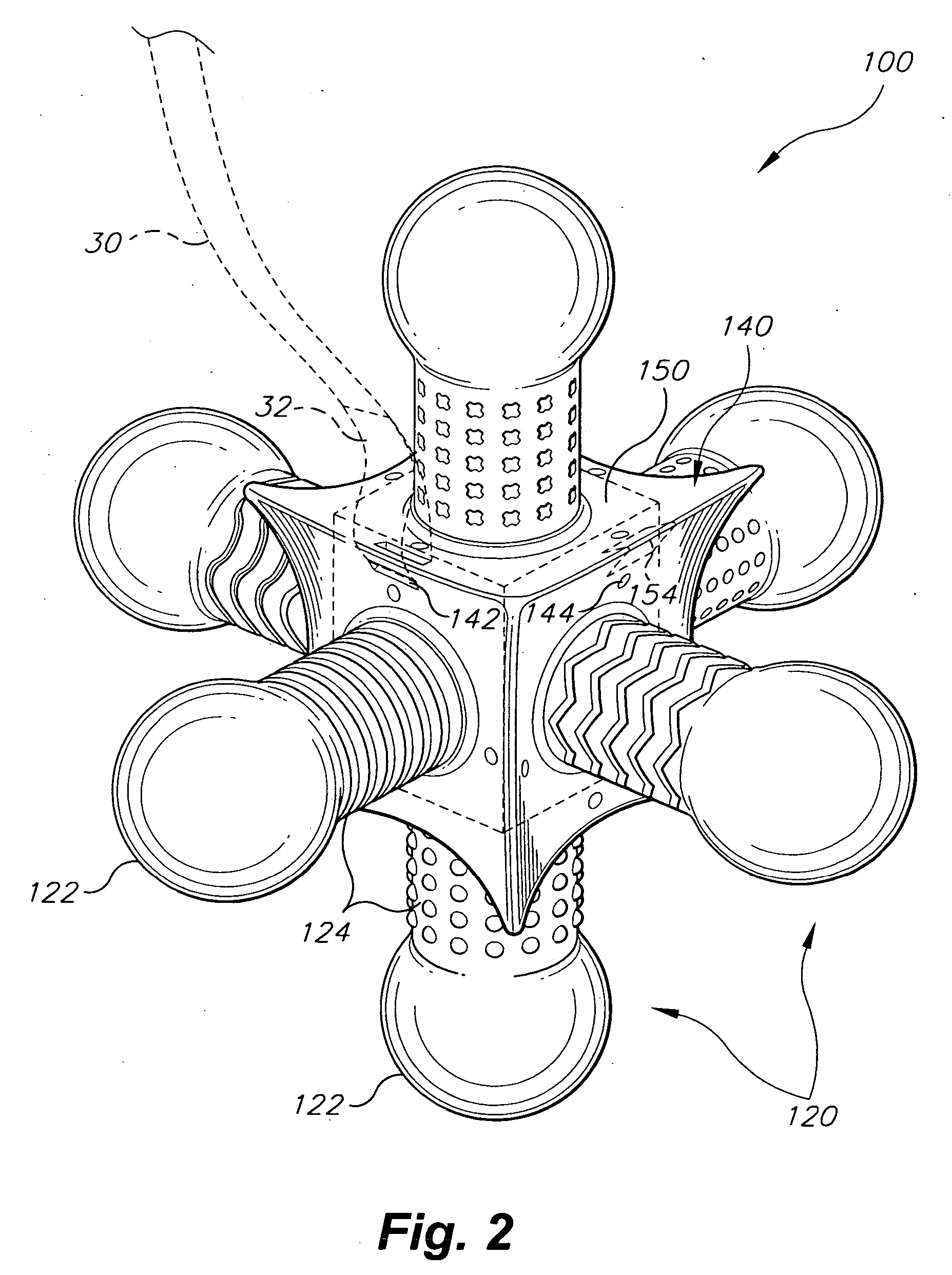 Multiple nipple pacifier