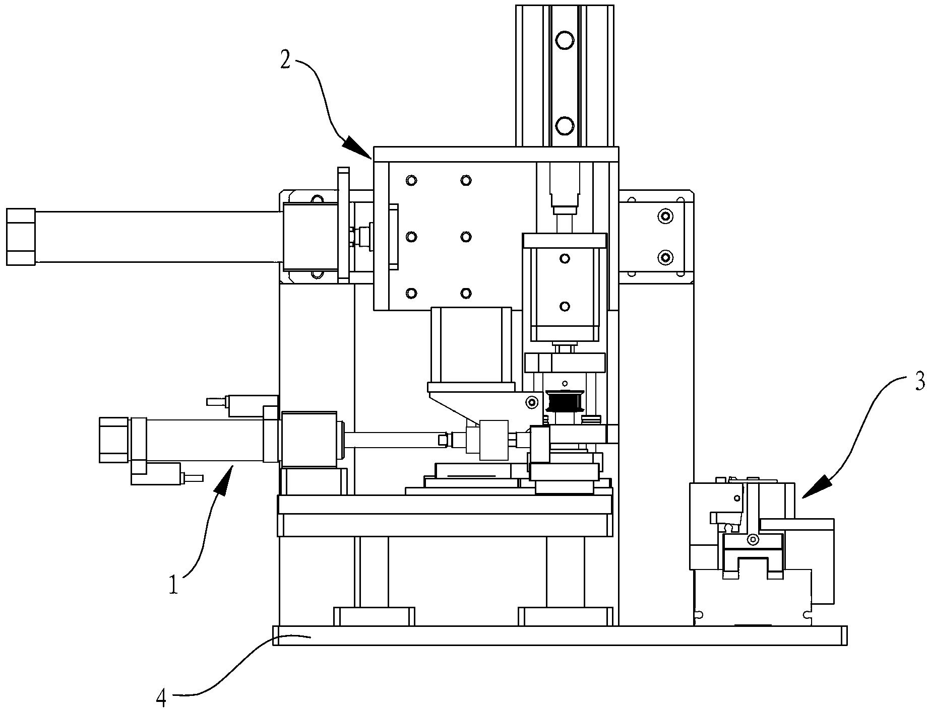 Ring installing mechanism of clamp assembling machine