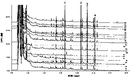 Poria cocos standard decoction UPLC characteristic spectrum construction method and detection method