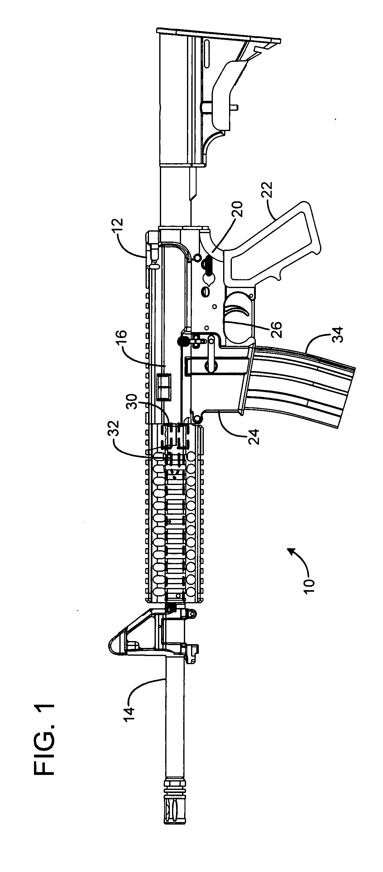 Firearm with facility for open-bolt and closed-bolt operation