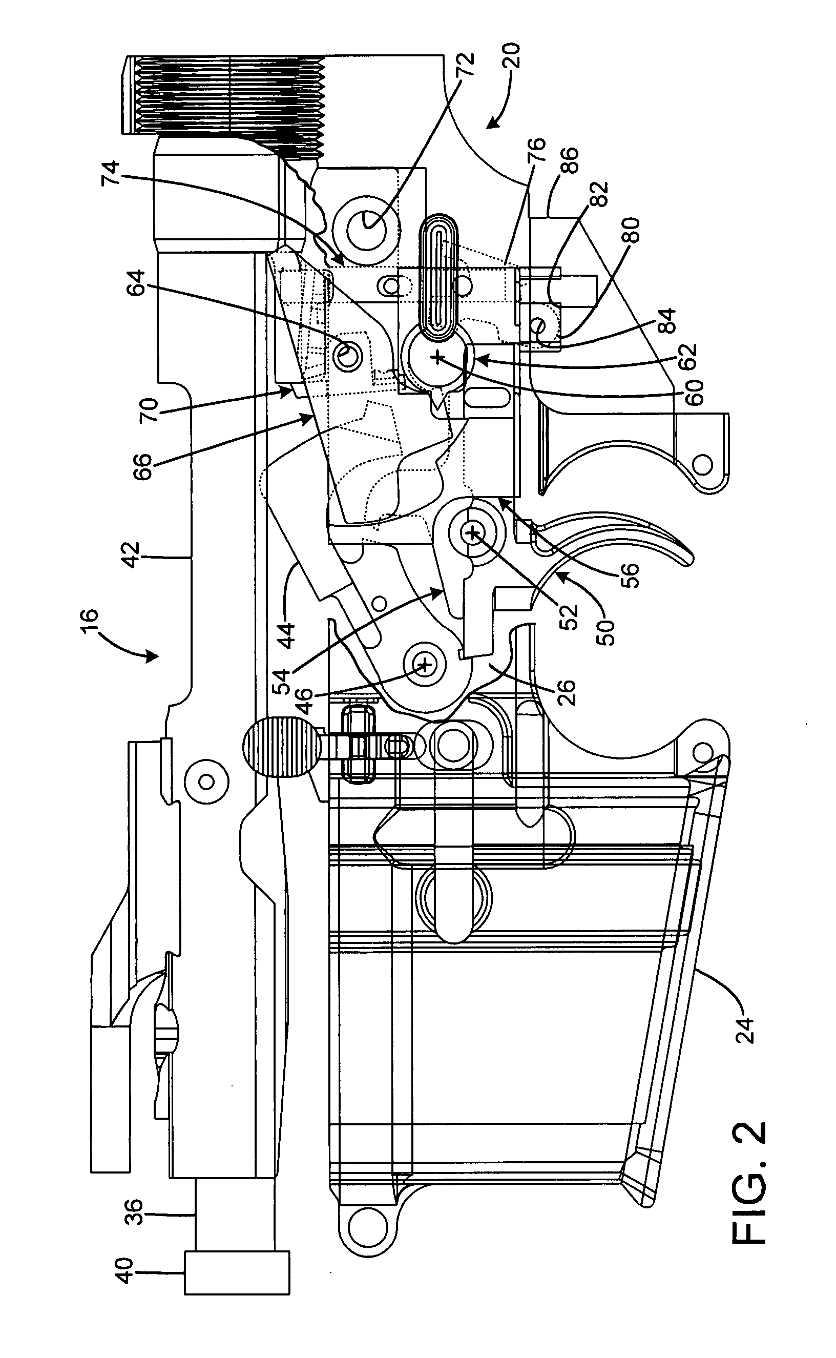 Firearm with facility for open-bolt and closed-bolt operation