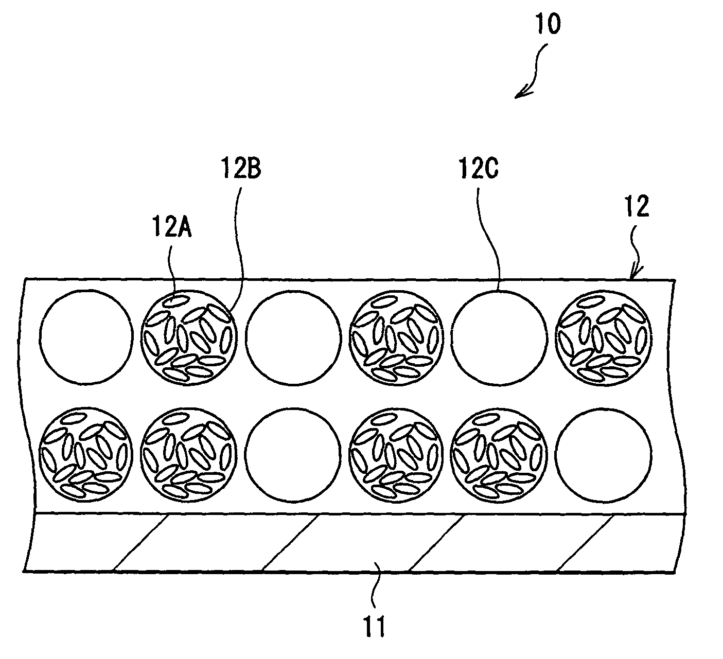 Anode and battery using same