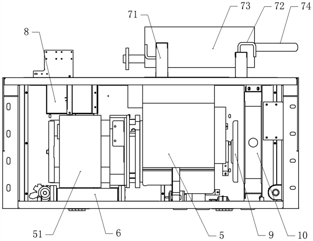 Environment-friendly intelligent refrigeration generator set of cold chain logistics vehicle