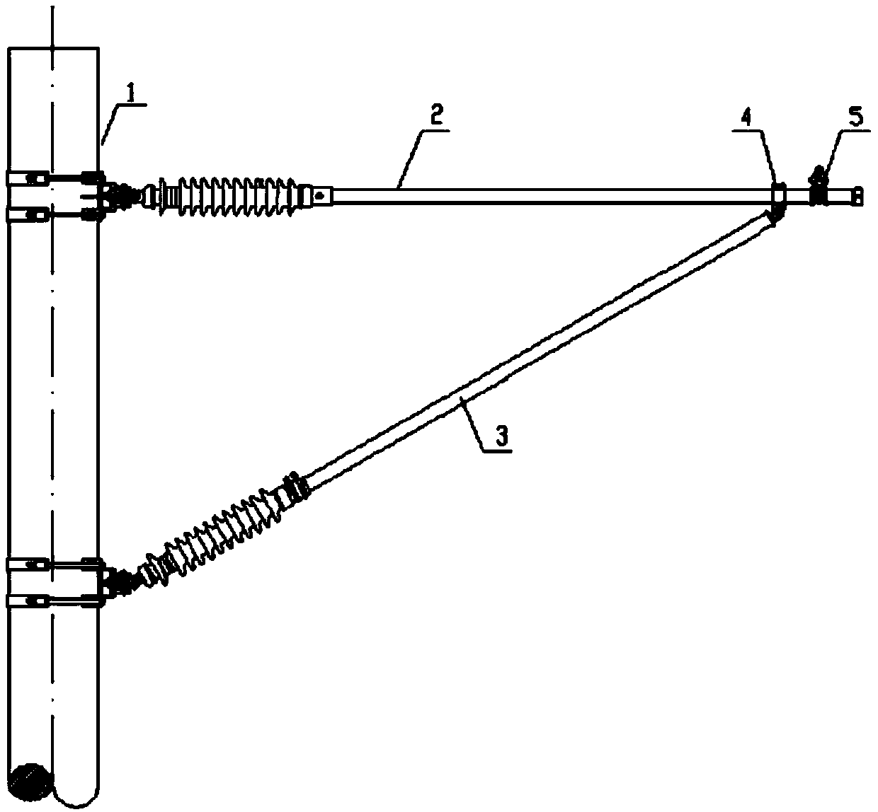 Robust optimization design method of contact net support suspension system wrist-arm based on disturbance interference theory