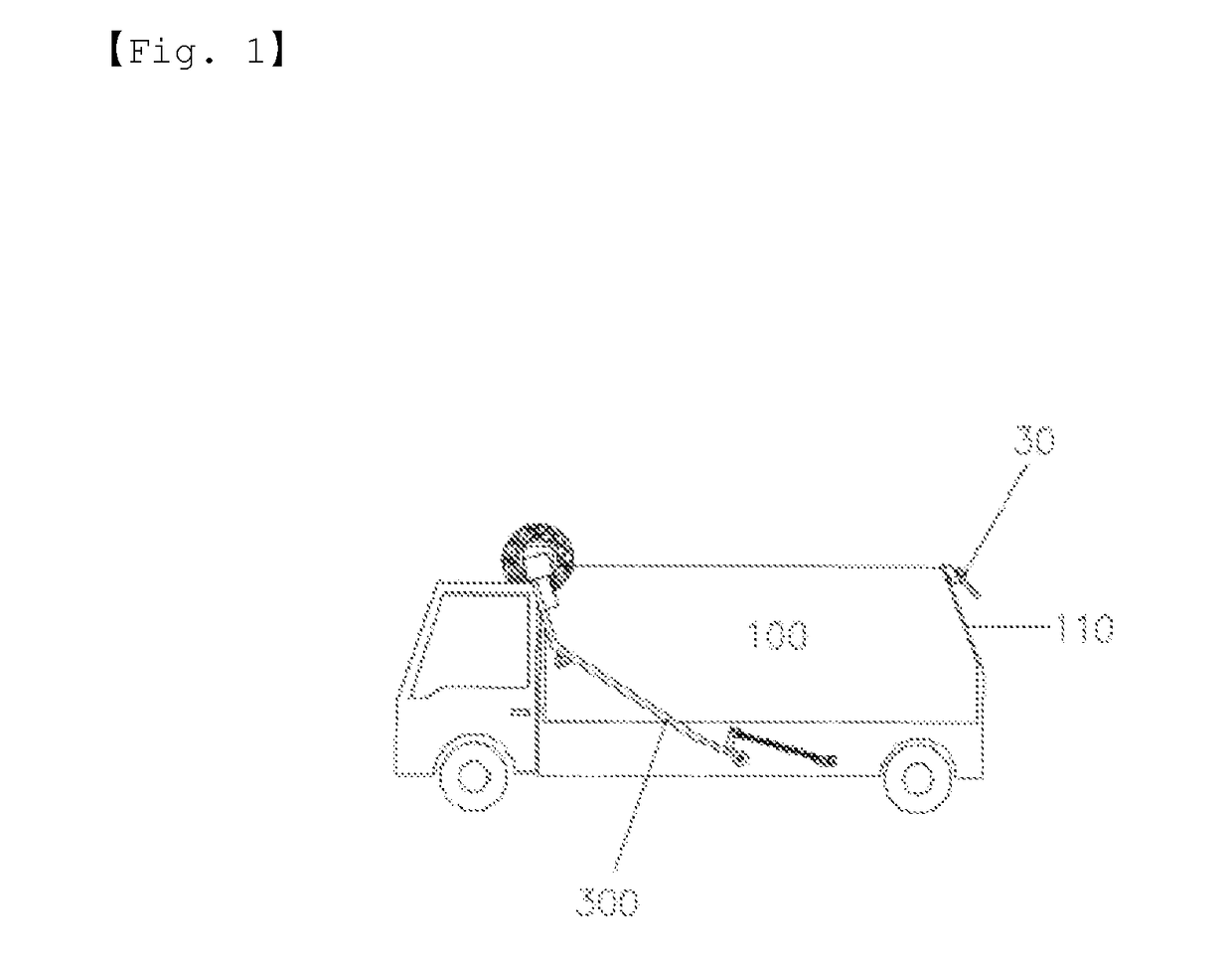 Automatic cover apparatus for cargo compartment of truck