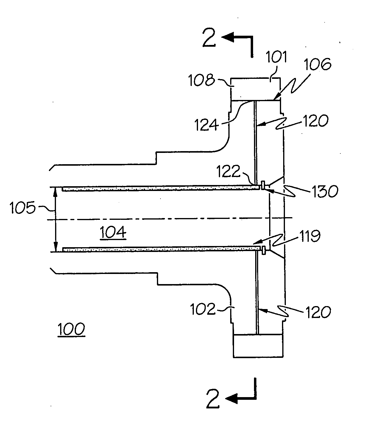 Positive lubrication of a meshing gear