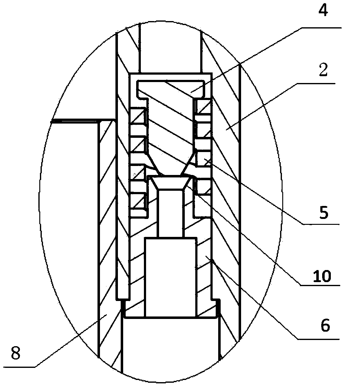 Thermal injection pipe column and thermal injection valve of heavy oil thermal recovery well