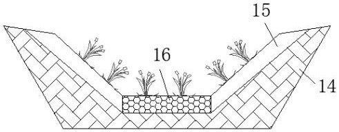 A method for preventing and controlling agricultural non-point source pollution applied to polders