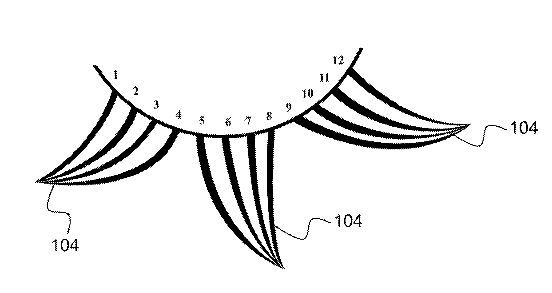 Method for grouping eyelashes and applying eyelash extensions