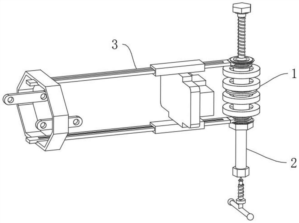 Tower crane wall-attached frame for construction of extra-large bridge main pier