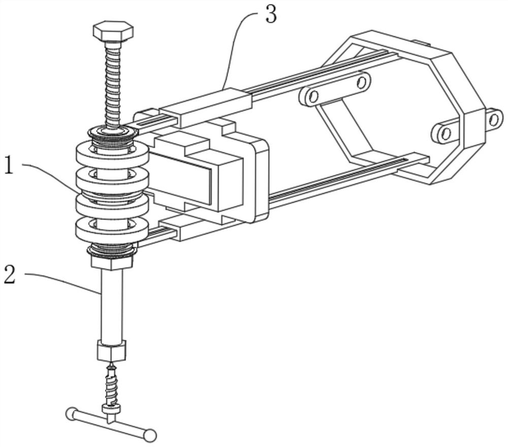 Tower crane wall-attached frame for construction of extra-large bridge main pier