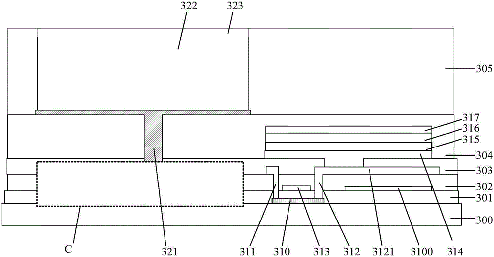 Self-illumination display pixel