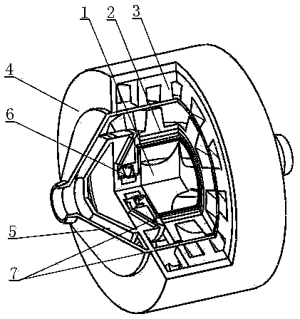 Magnetic levitation axial flow self-generating artificial heart pump