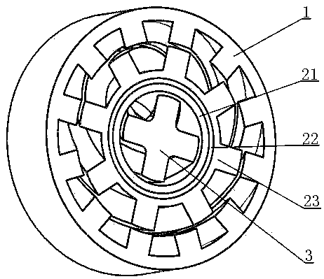 Magnetic levitation axial flow self-generating artificial heart pump