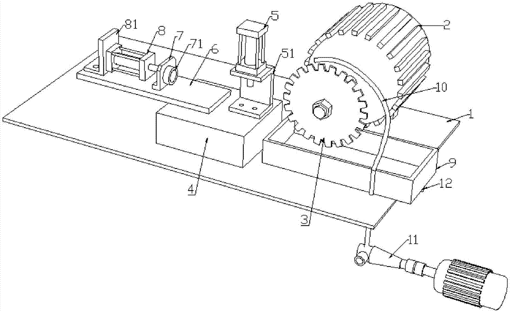 Full-automatic bicycle pipe fitting opening milling equipment