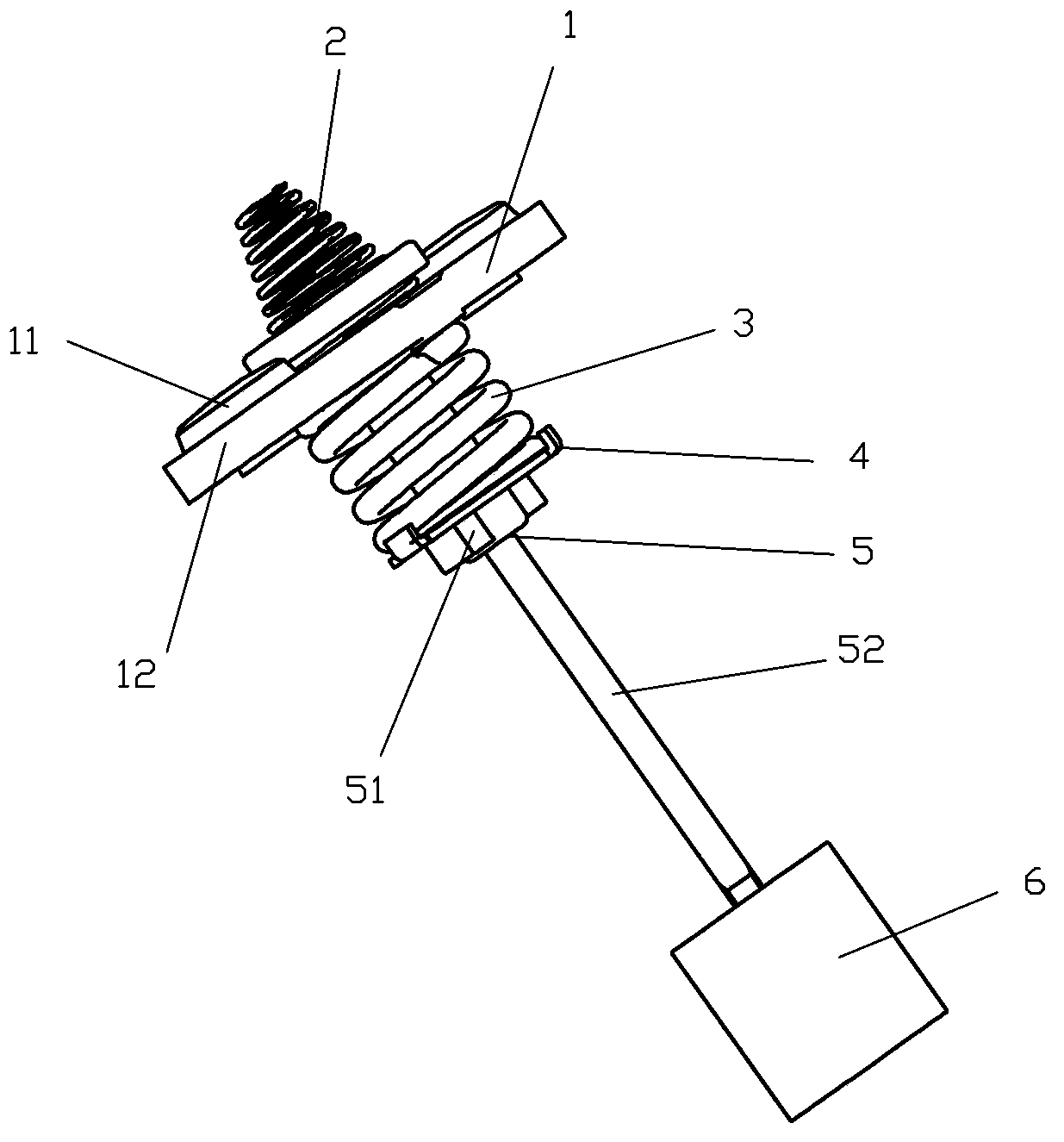 Relay pushing mechanism