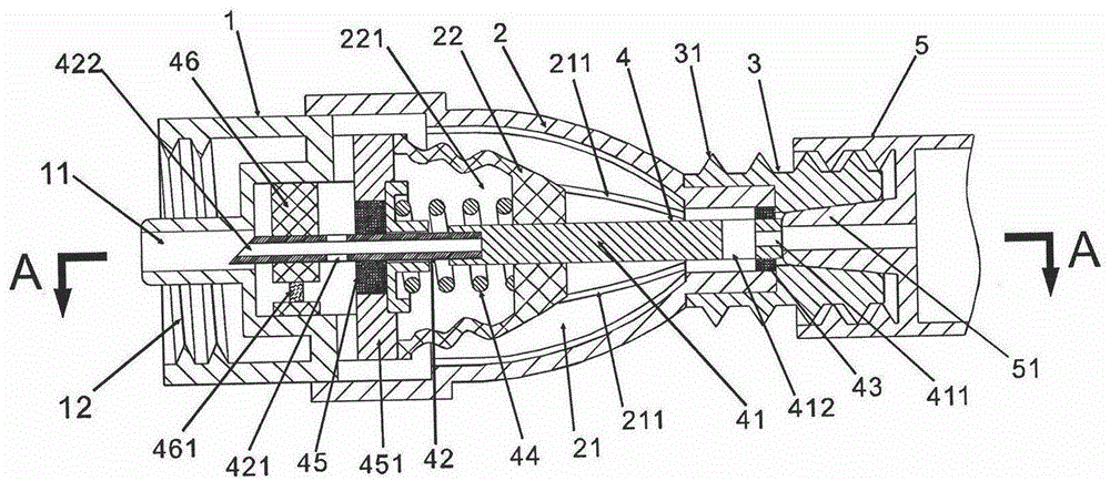 An indwelling catheter micro-sustained release infusion device