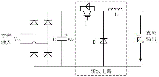 Wind power generation system based on full wave chop-control rectifying circuits