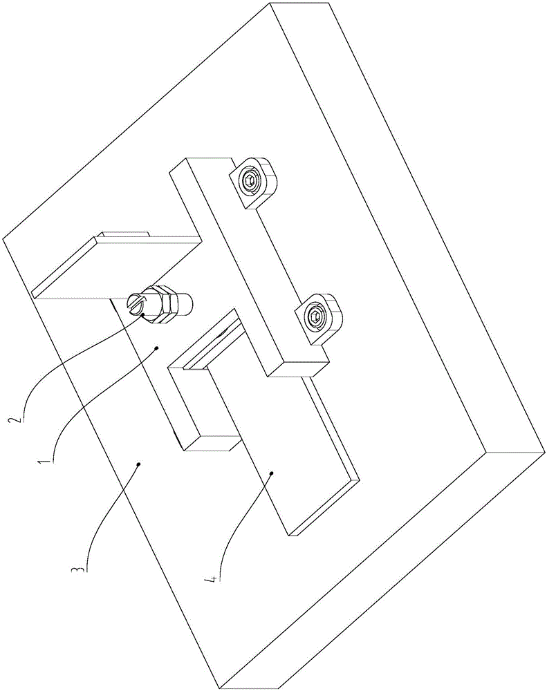 Device for power battery module side plate tensile test