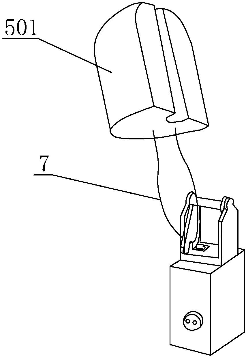 Deep sea full-section observing turbulent mixing section plotter