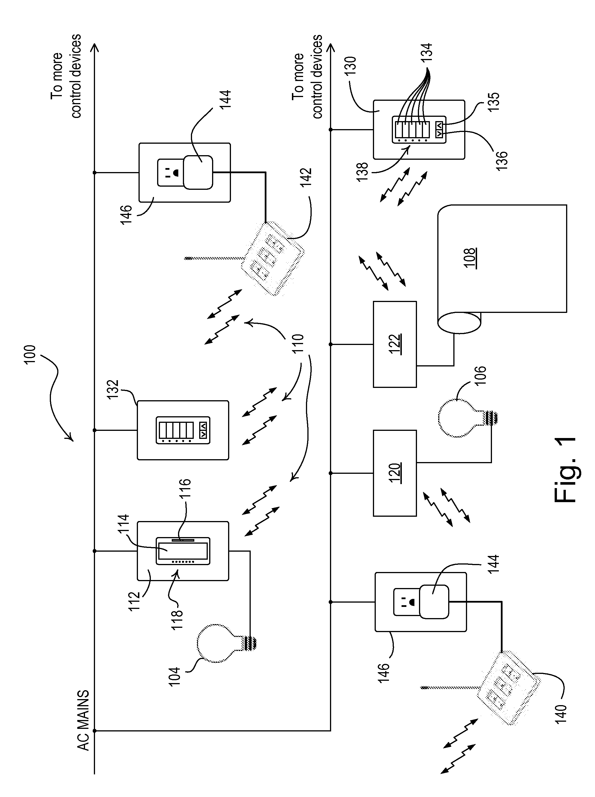 Communication System for a Radio-Frequency Load Control System