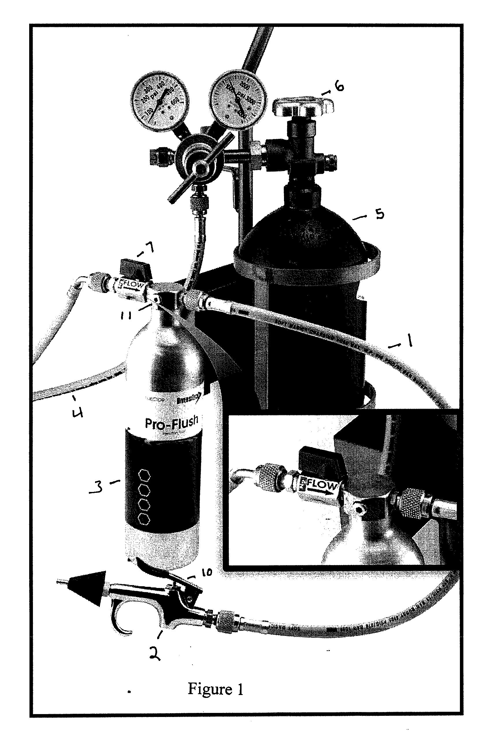 Hvac-r flushing solvent