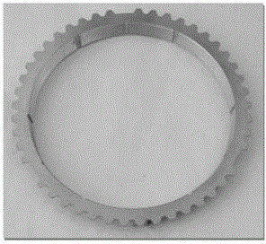 Rust-removing and spot-removing method for synchronizer gear ring