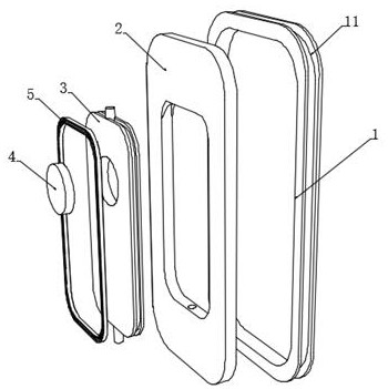 A sealed fire-proof escape hatch for ships