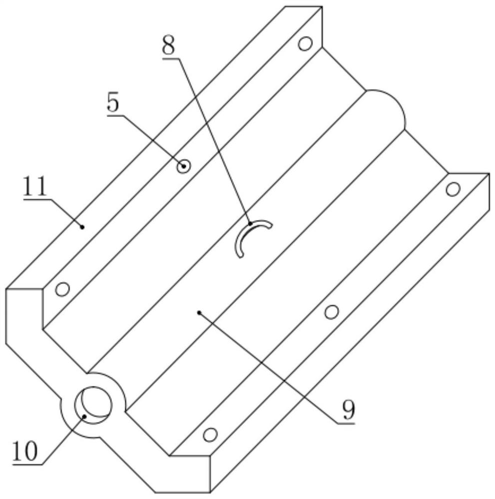 Electric iron tower main material reinforcing device