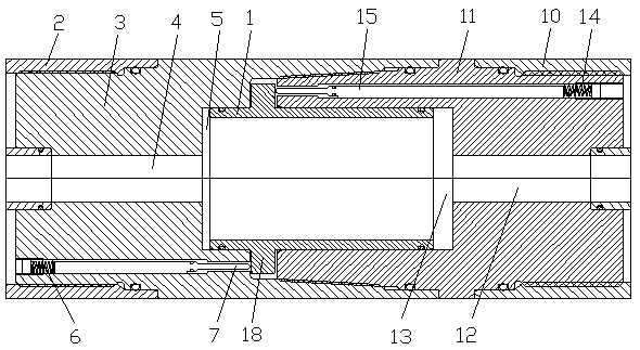 Oil duct communication device