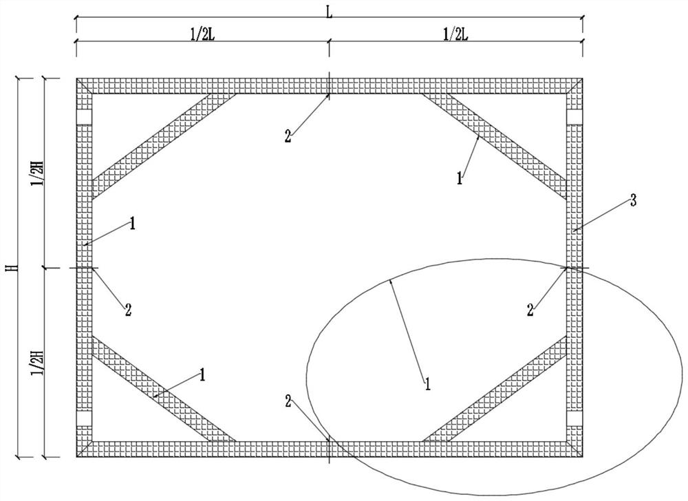 Cutting device and method for nailed geomembrane