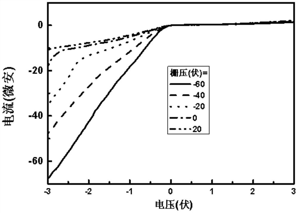 Two-dimensional black phosphorus pn junction, its preparation method and application