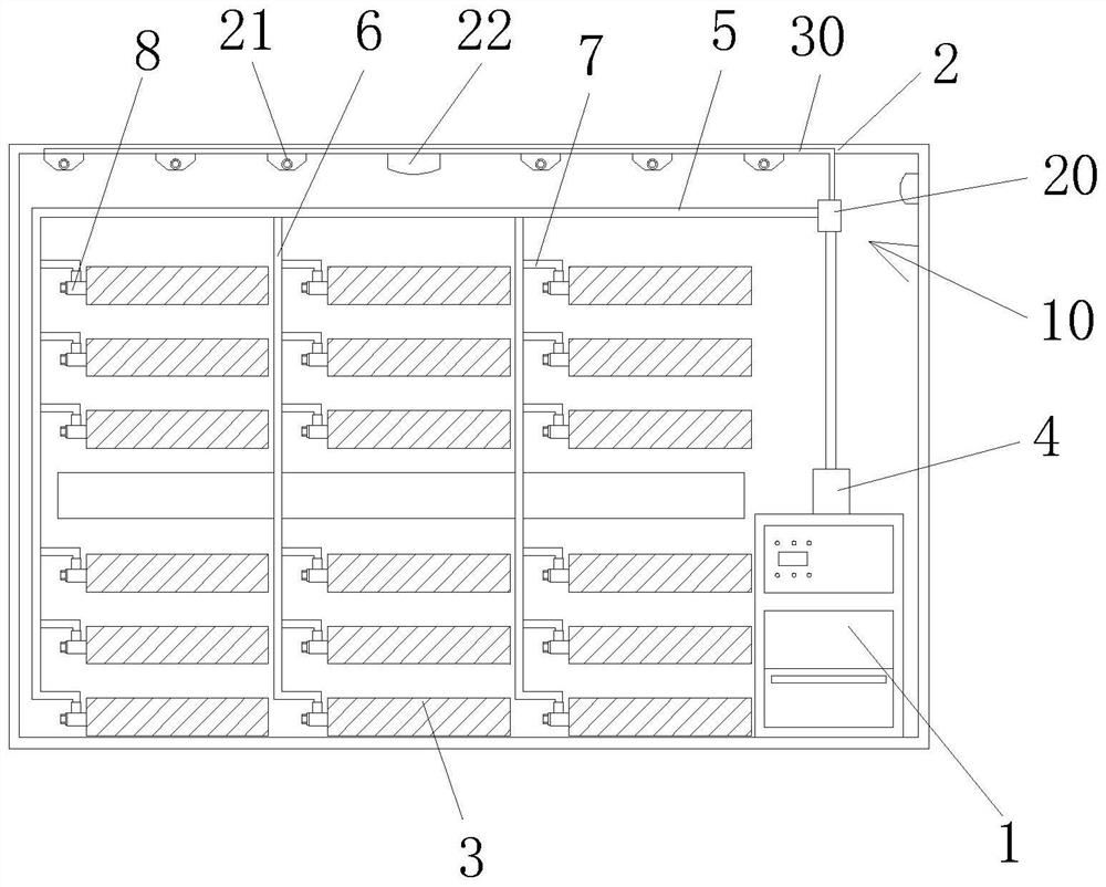 Fire extinguishing method for perfluorohexanone shared by lithium battery electric box and energy storage cabin