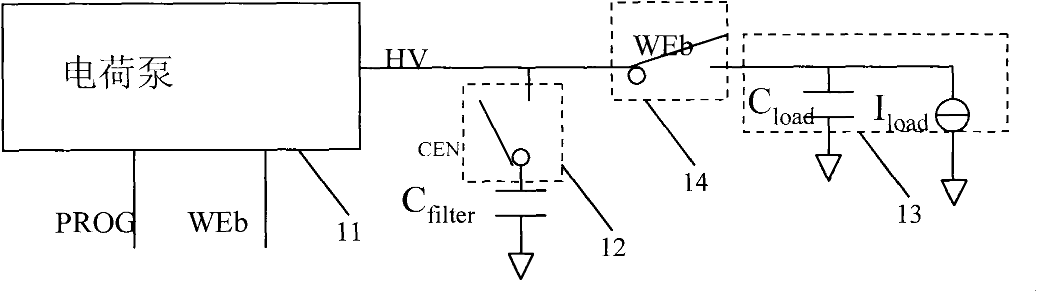 Charge pump device and voltage-stabilizing method thereof