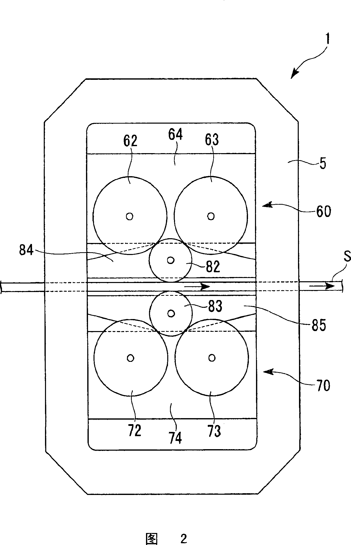 Series changing multi-stage rolling machine