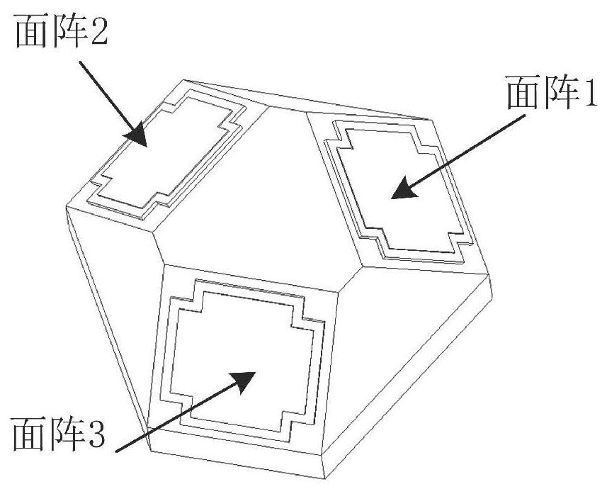 Satellite layout method and system for satellite-borne full-airspace loads