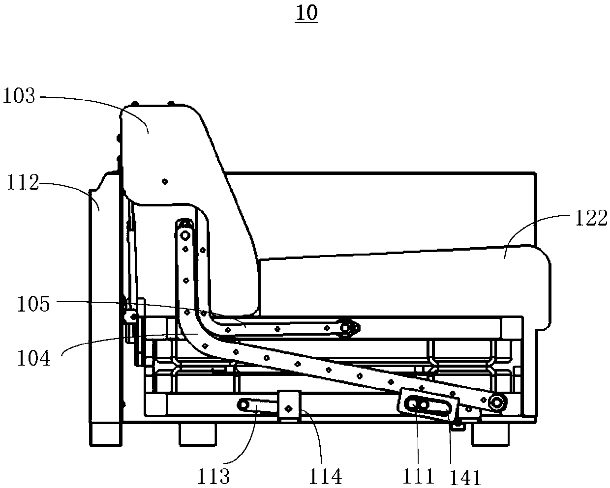 Multifunctional sofa and sofa driving system