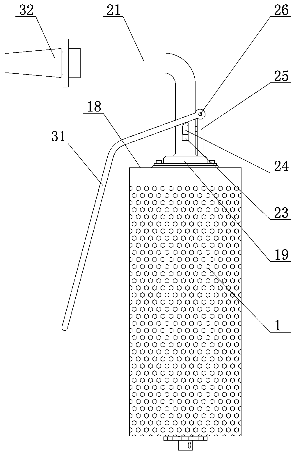 Continuous controllable nasal drip device for veterinary use