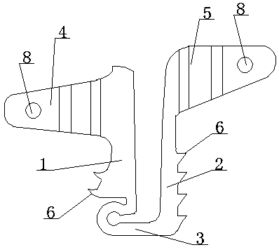 Moving and static stabilizer between spine plates