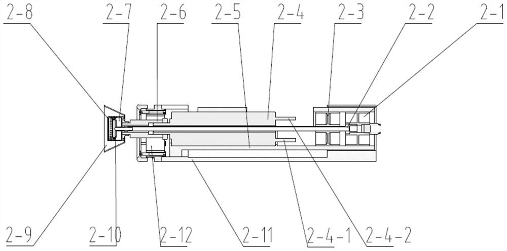 Compact type high-viscosity engine shell lining polishing and coating device