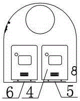 Transport system and method for small-section extra-long tunnel