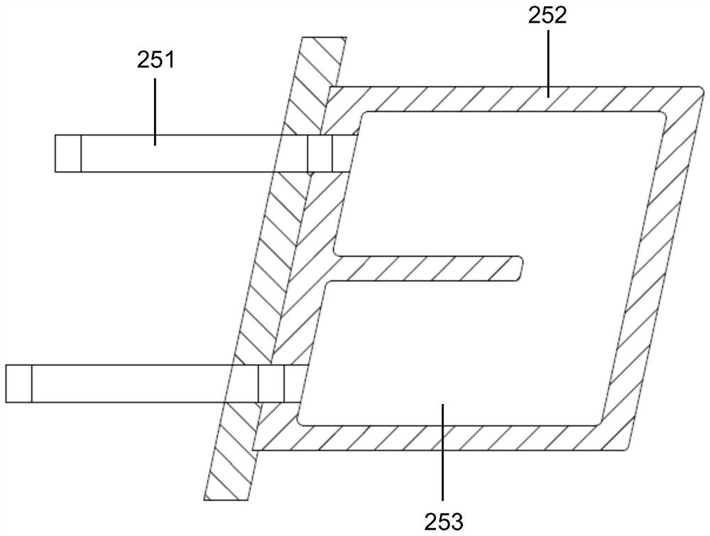 A method for protecting and repairing the furnace skin after the cooling wall of the blast furnace is burned