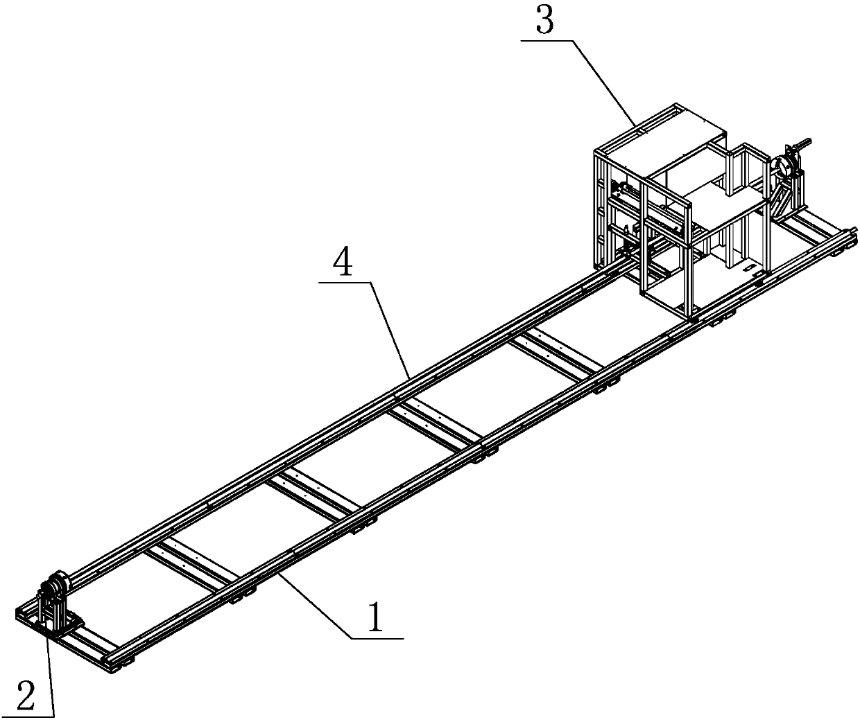 Temperature-controlled water-cooled thin-walled round tube cladding equipment