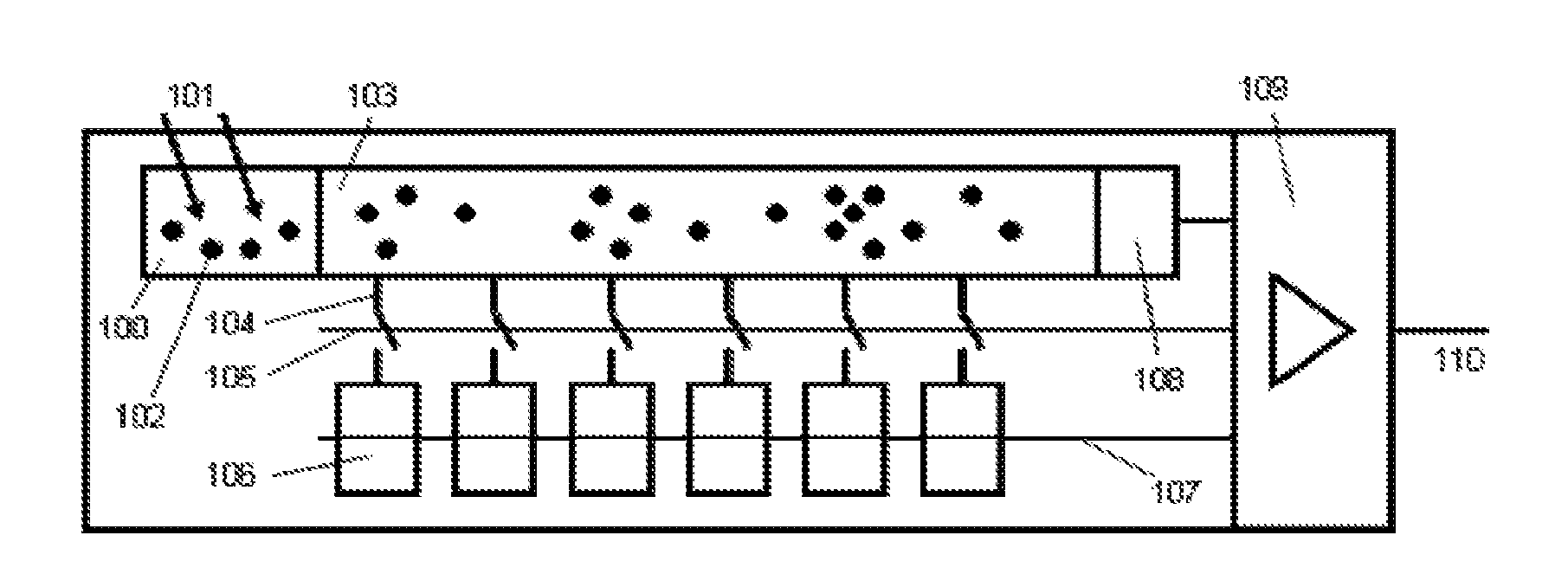 Charge sampling device and method