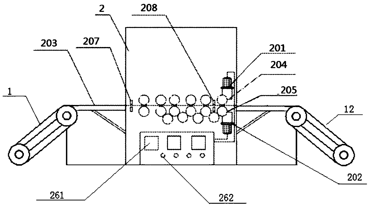 Intelligent flattening machine and flattening method thereof